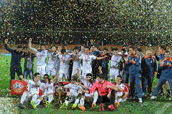 «Пюник» в 7 раз завоевала Кубок Армении по футболу 