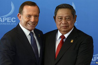 Indonesia reporters 'eavesdropped on Australia's Abbott'