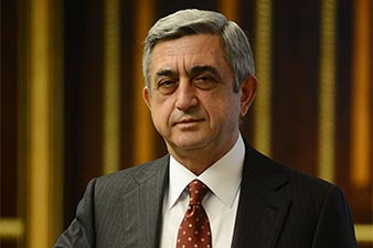 Serzh Sargsyan receives congratulations on his 60th birthday 