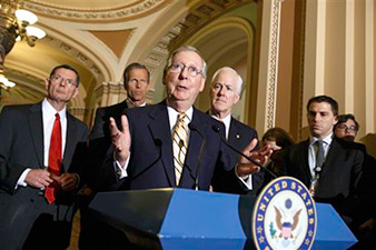 Leadership war stymies Senate mission