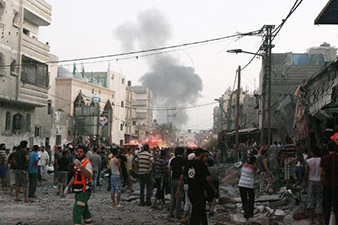 Число жертв палестино-израильского конфликта превысило 900 человек