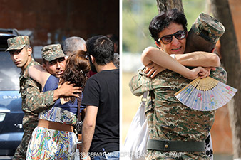 Շուրջ 200 ժամկետային զինծառայող և նրանց ծնողները հանդիպել են Երևանում