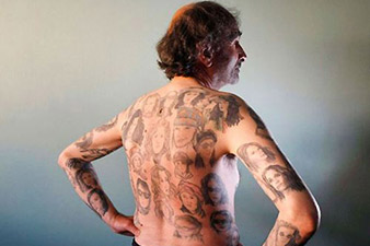 Man has 82 tattoos of Julia Roberts
