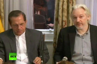 Julian Assange says he will leave Ecuadorian embassy 'soon'