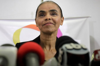 Marina Silva chosen to run for president in Brazil