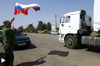 Ukraine crisis: Russian convoy prompts Western anger