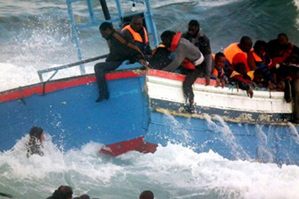 170 человек погибли при крушении судна у побережья Ливии