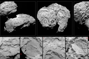 Rosetta mission: Potential comet landing sites chosen