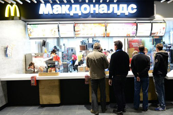 На 90 суток закрыт первый в России «Макдоналдс»
