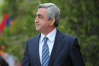 Armenian president travels to Nagorno Karabakh 