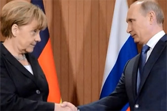 Putin, Merkel discuss Ukrainian ceasefire, gas deliveries to Europe    