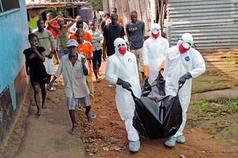ООН: Для борьбы со вспышкой вируса Эбола требуется $1 млрд