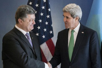 В Вашингтоне состоялись переговоры Порошенко и Керри 