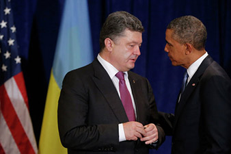 Ukraine crisis: Obama praises 'excellent' Poroshenko