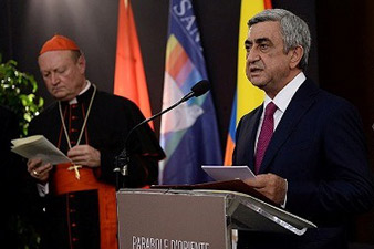 Armenian president on official visit to Vatican 