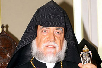 Католикос Арам I осудил теракт в армянской церкви в Дейр-эз-Зоре