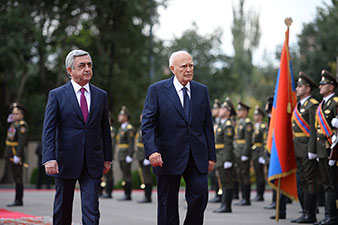 Президенты Армении и Греции провели переговоры