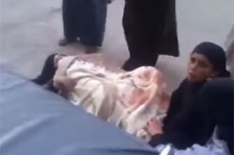 Եգիպտոսում կինը ծննդաբերել է հիվանդանոցի դռան դիմաց  (Տեսանյութ)