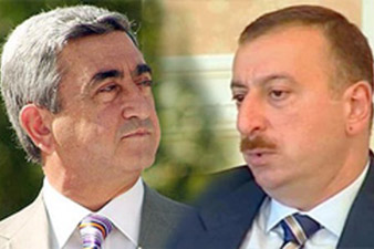 Hollande seeks signing of declaration by Sargsyan and Aliyev 