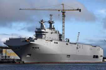 France to hand over first Mistral helicopter carrier to Russia on Nov.14