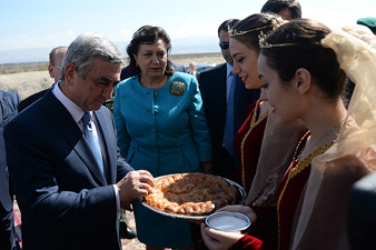 Завершился официальный визит президента Армении Сержа Саргсяна в Иорданию