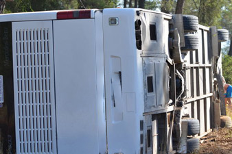 At least 15 dead in Turkey bus accident