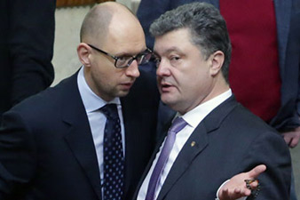 Poroshenko supports Yatsenyuk as Ukraine’s new prime minister
