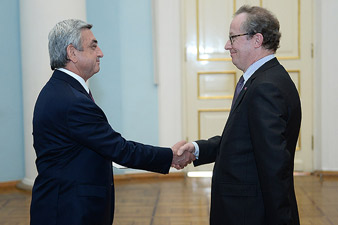 Президент Армении обсудил с новым послом Бельгии перспективы сотрудничества