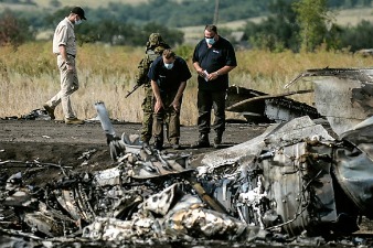 Human remains found at Boeing crash site in eastern Ukraine - Dutch PM