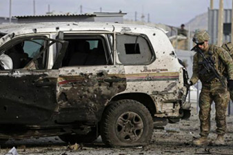 Taliban suicide attacker kills 4 in Kabul  