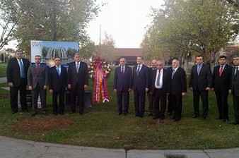 Президент Нагорного Карабаха посетил город Фрезно штата Калифорния