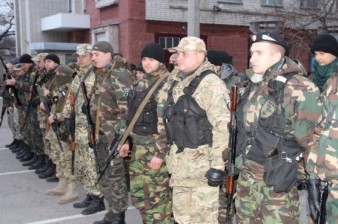 В Украине прошла акция в поддержку азербайджанских политзаключенных