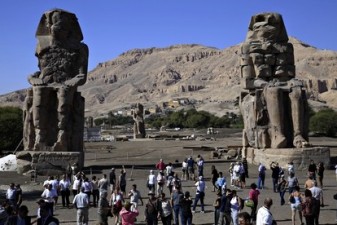 Pharaoh’s statue restored 3,200 years after collapse in earthquake