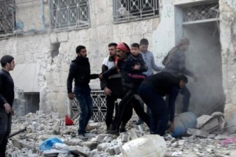 Syrian airstrikes pound Idlib after loss of base, killing 50
