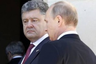 Putin discusses Donbas situation with Merkel, Hollande, Poroshenko