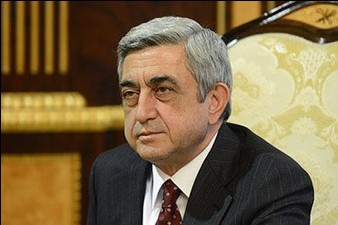 President Serzh Sargsyan to travel to Belgium tomorrow