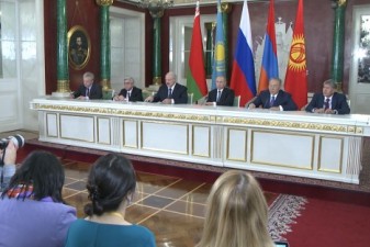 Մոսկվայում ավարտվել է Եվրասիական տնտեսական բարձրագույն խորհրդի նիստը
