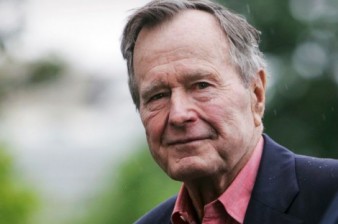 Former President George HW Bush hospitalized