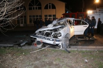 Երևան-Արմավիր ճանապարհին մեքենան բախվել է քարե պարսպին. Կա երեք զոհ