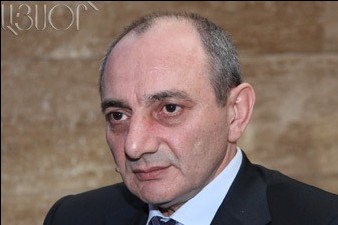 Бако Саакян: Народ Арцаха потрясен трагедией, произошедшей в Гюмри