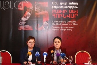 Presentation of ‘Century-Long Genocide: Black January of Baku’ in Yerevan