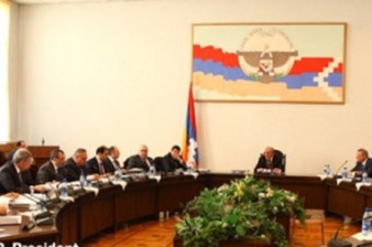 Состоялось заседание правительства НКР под председательством Бако Саакяна