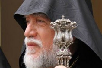 Католикос Великого Дома Киликийского Арам Первый прибыл в Армению