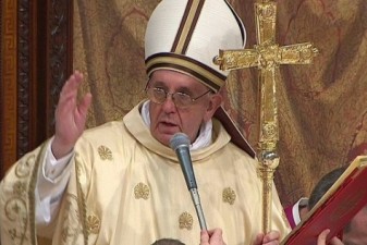 Папа Римский Франциск отслужит литургию к 100-й годовщине Геноцида армян