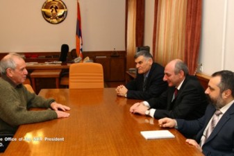 Президент Нагорного Карабаха принял известного израильского ученого Яира Аурона