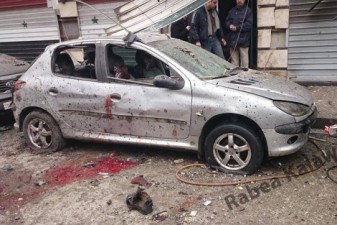 Armenians killed and wounded in Aleppo