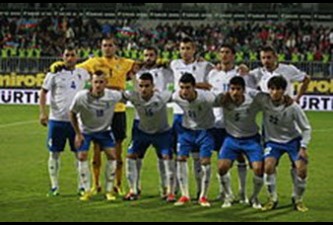 Курьез: сборная Азербайджана вышла на поле в футболках без номеров