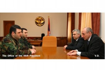 Президент НКР принял генпрокурора Армении