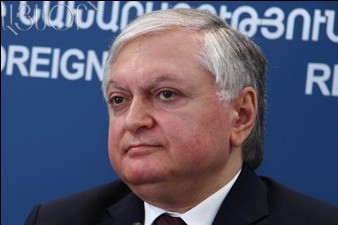Armenian foreign minister Nalbandyan to travel to Geneva