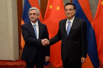 Serzh Sargsyan meets with China's State Council chief